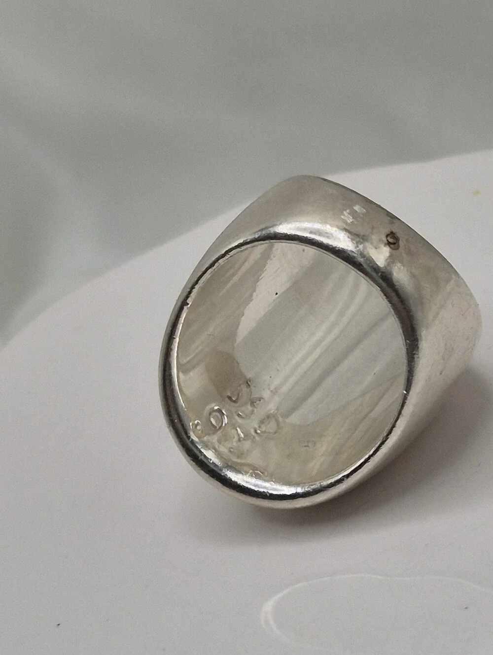 Israel Sterling +Silver SSD or Simon Sebbag Designs (.025 Or .93 Domed Ring)
